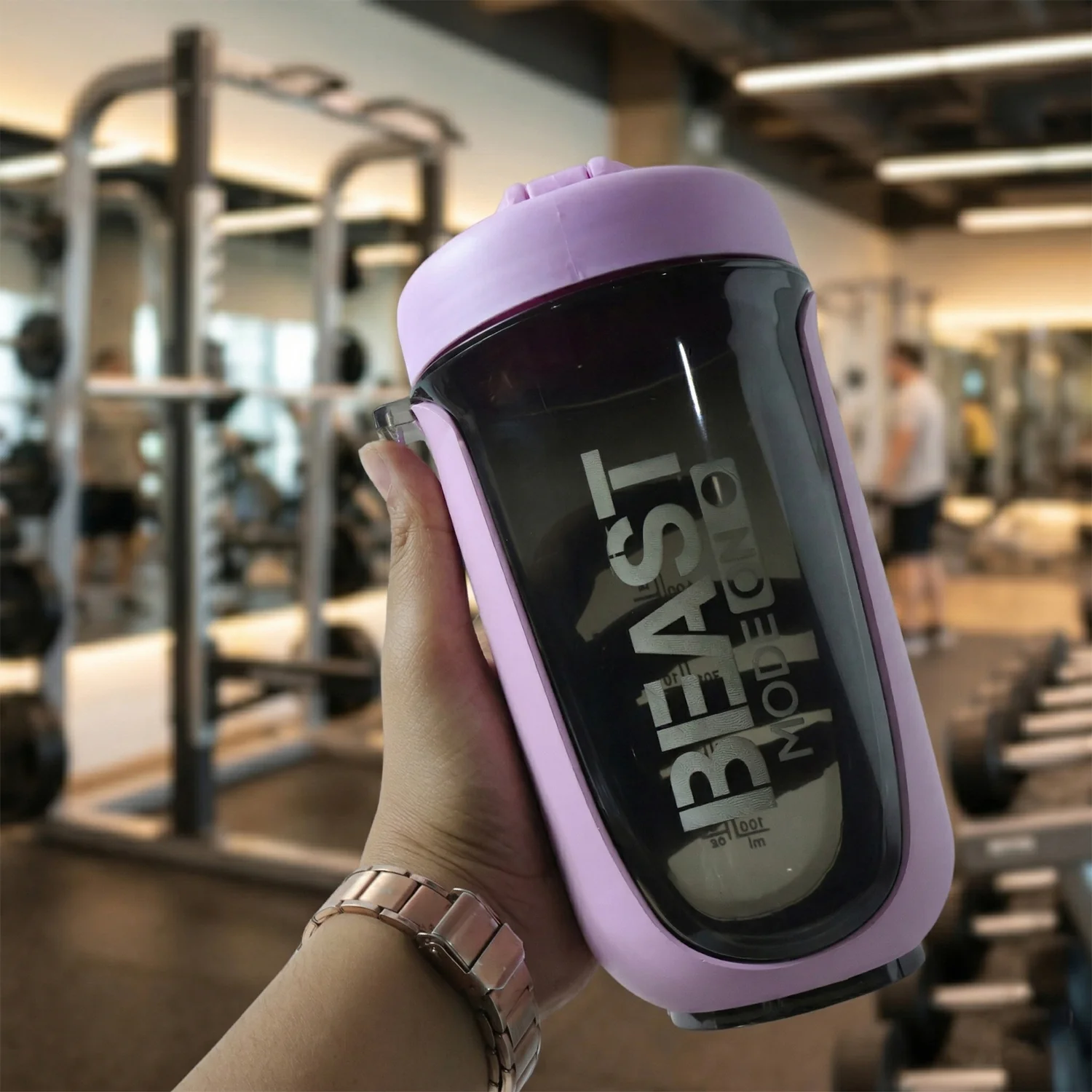 Premium Leak Proof Gym Shaker Bottle, fit fusion, 500 ML Approx - Image 4