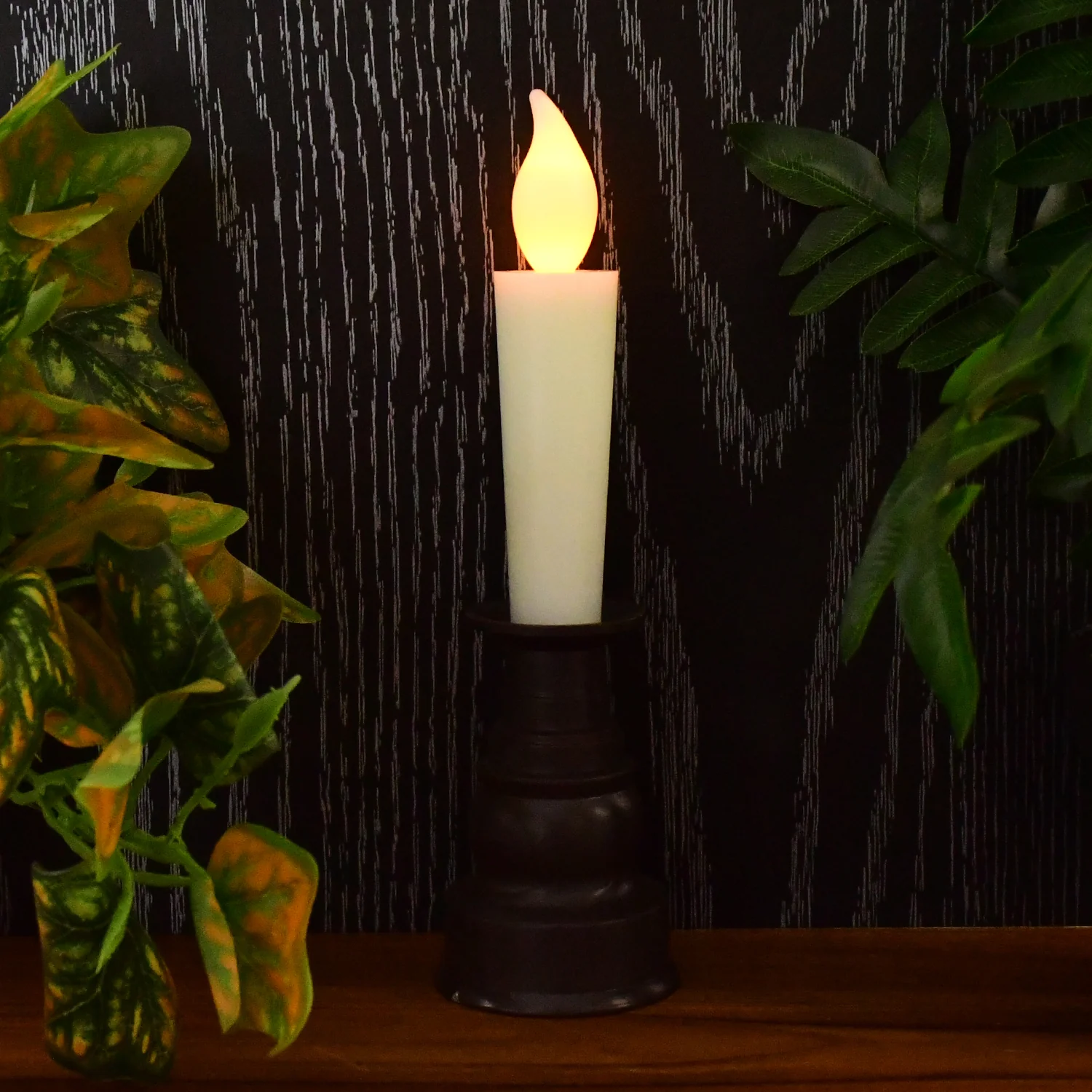 Premium LED Flameless Candle with Holder (1 Pc) - Image 4