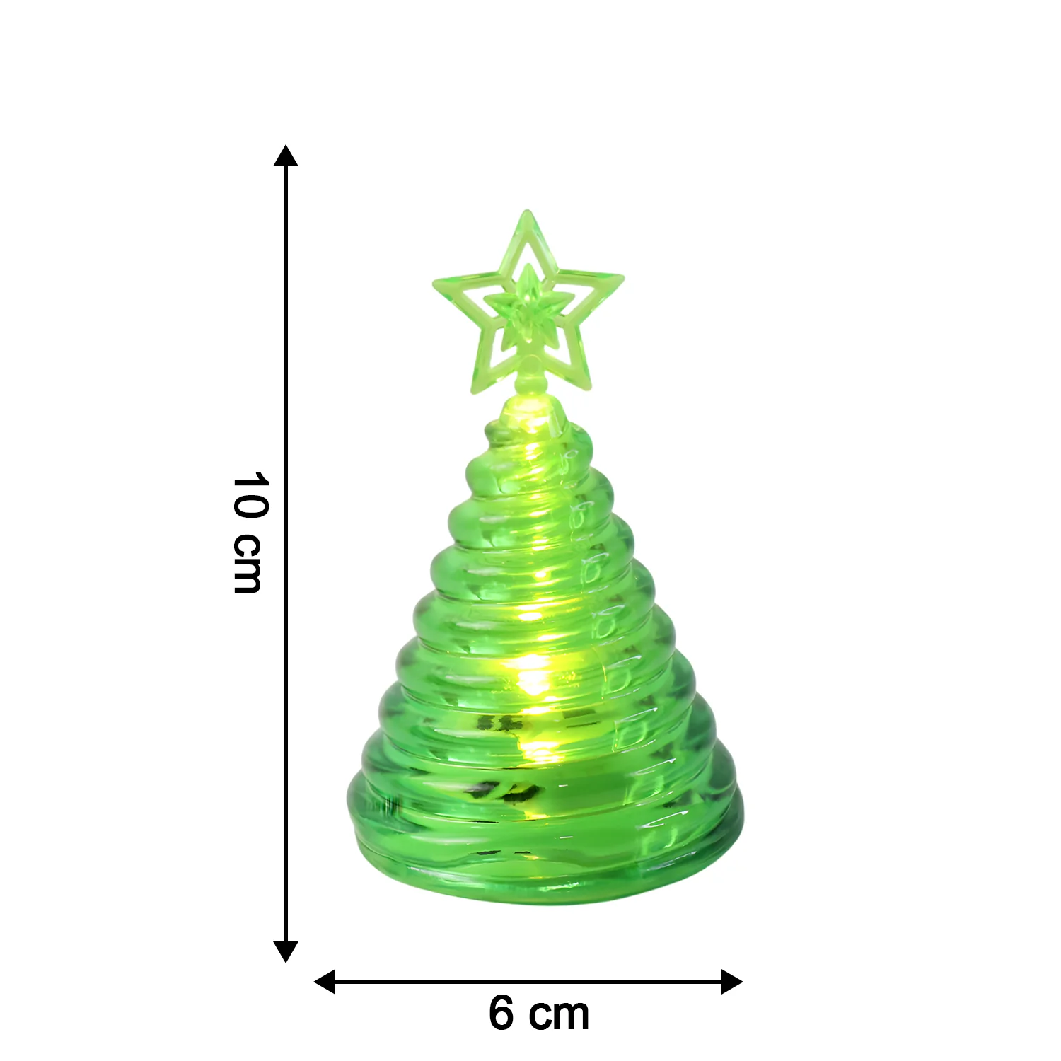 Premium LED Spiral Christmas Tree Decorative Night Lamp Set - Image 4