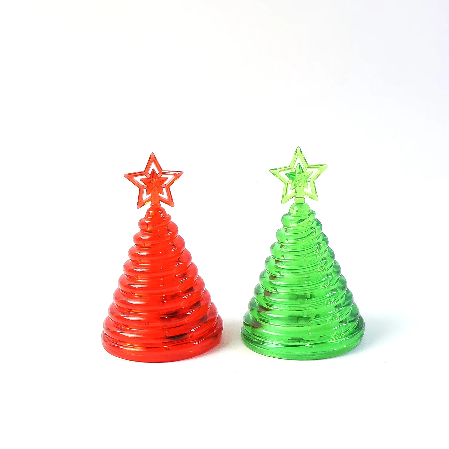 Premium LED Spiral Christmas Tree Decorative Night Lamp Set - Image 5