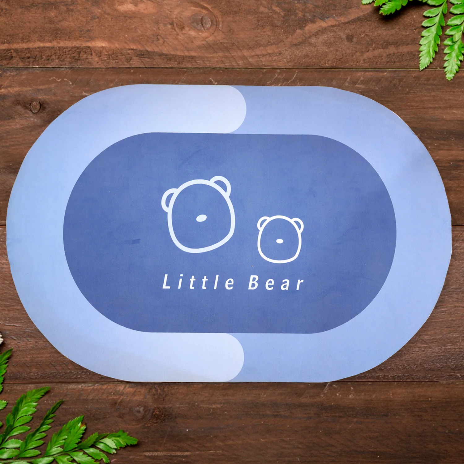 Premium Little Bear Printed Soft Non-Slip Bath Mat (1 Pc, 118x79 Cm) - Image 8
