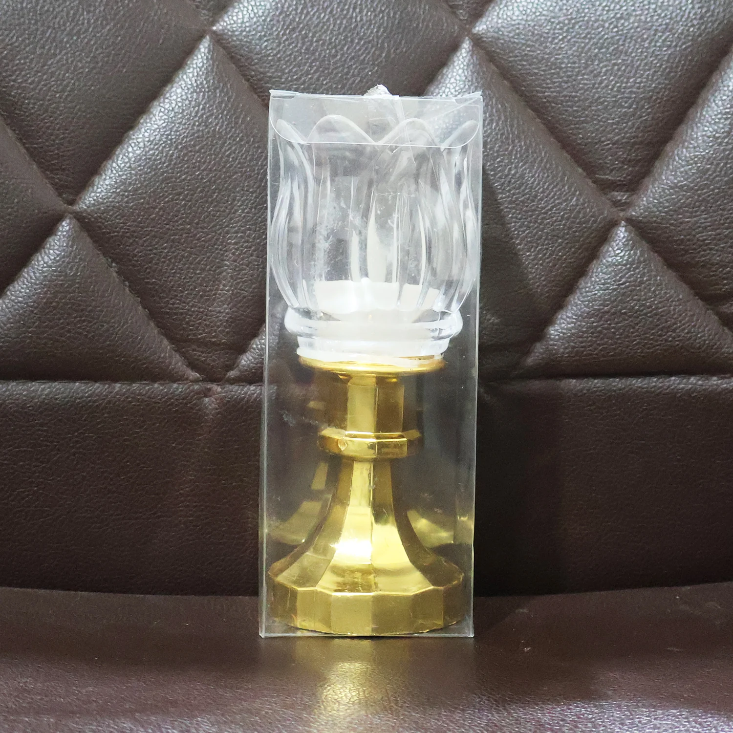 Premium Lotus Shaped LED Decorative Lamp with Stand - Image 7