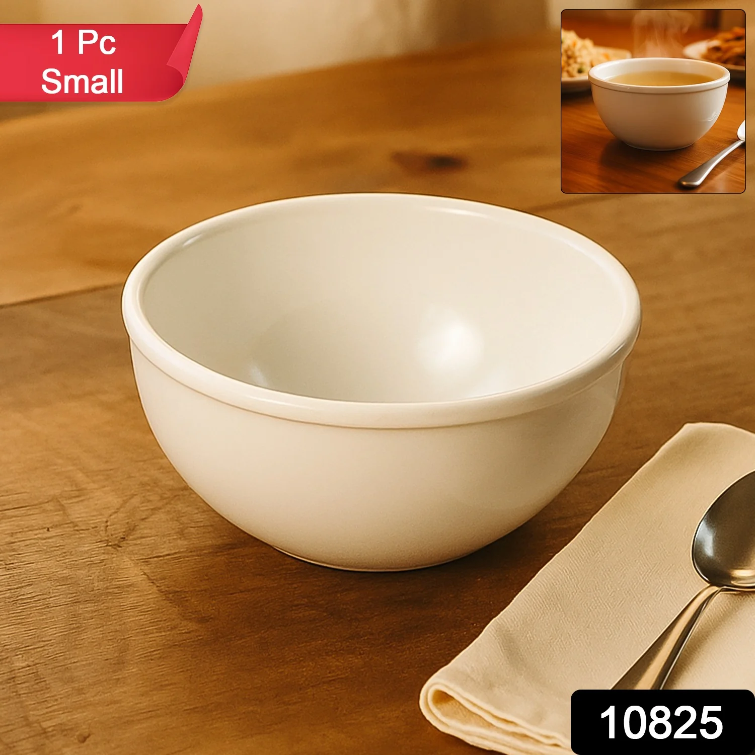 Premium Melamine Serving & Snack Bowl (Small) - Image 2