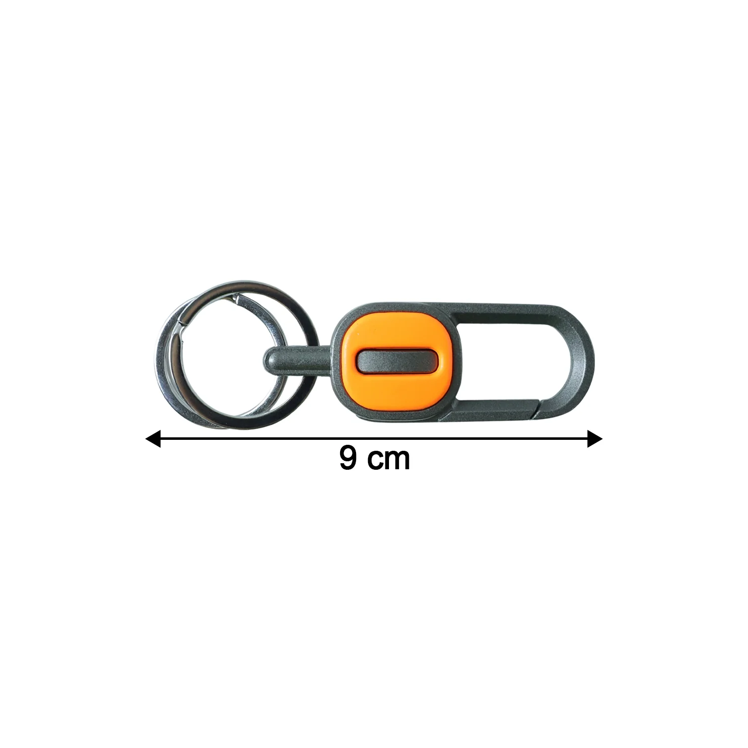Premium Metal Carabiner Key Holder Keychain with Key Ring (1 Pc) - Image 6