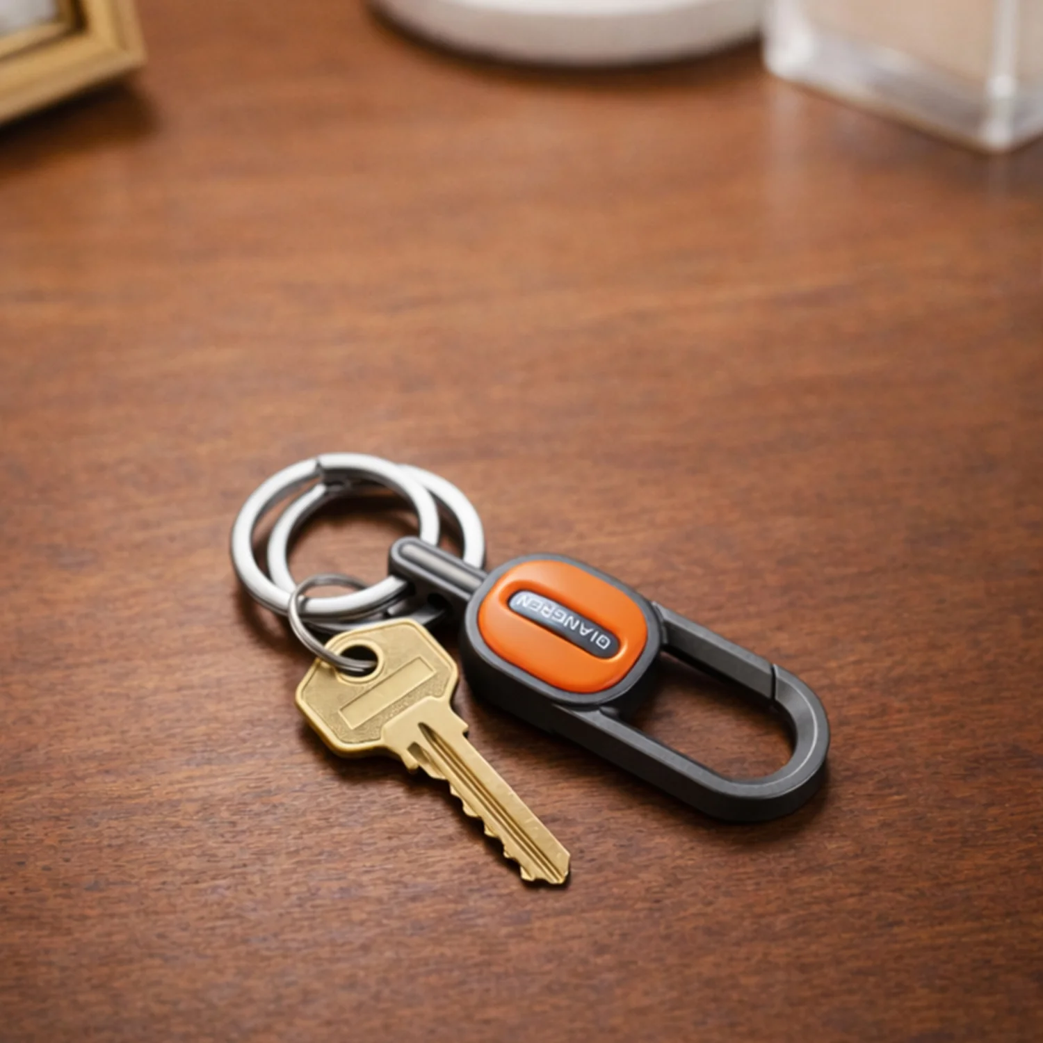 Premium Metal Carabiner Key Holder Keychain with Key Ring (1 Pc) - Image 7