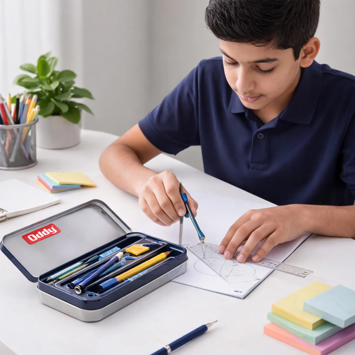 Oddy Premium Metal Geometry Box Set (1 Set) - Image 3