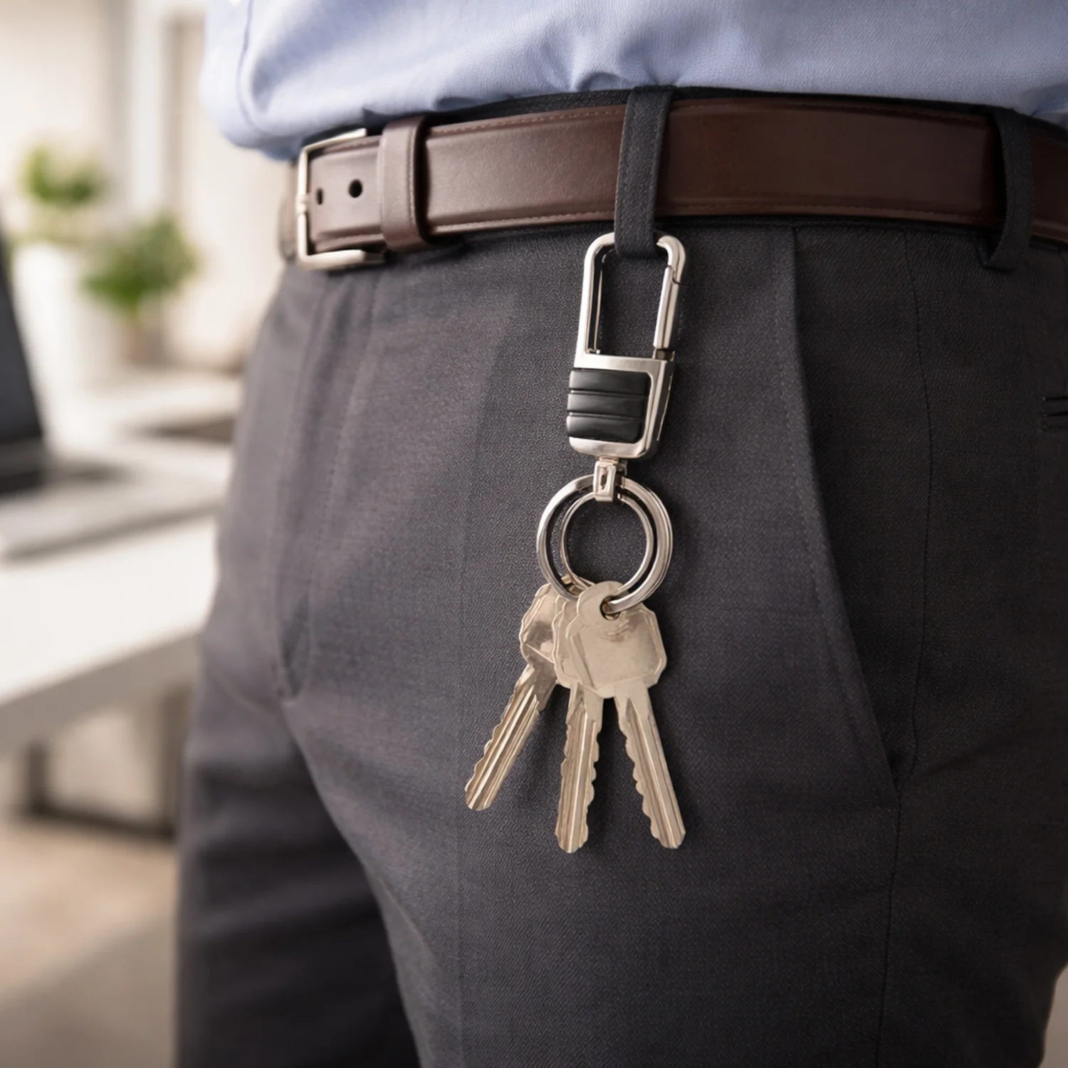Premium Metal Heavy Duty Stylish Keychain (1 Pc) - Image 4