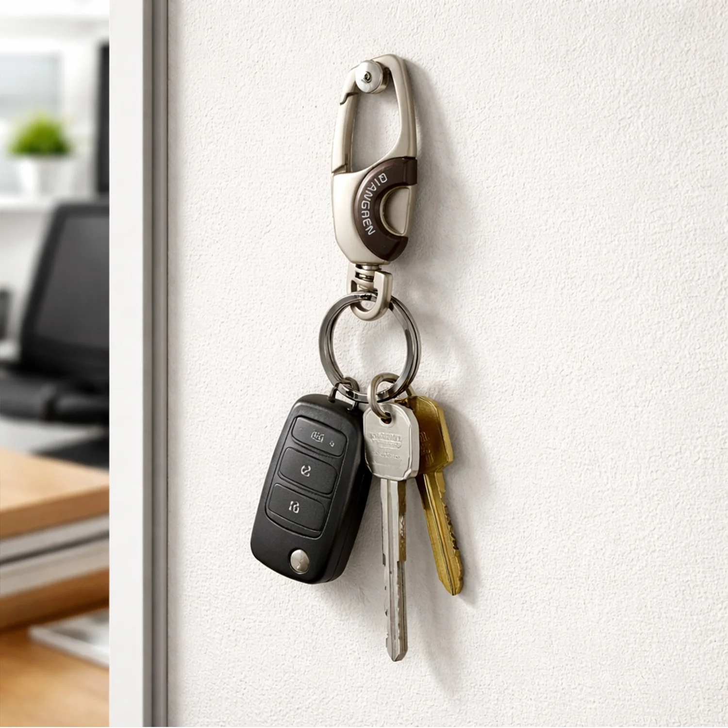Premium Metal Keychain For Car And Bike Key Holder (1 Pc) - Image 4
