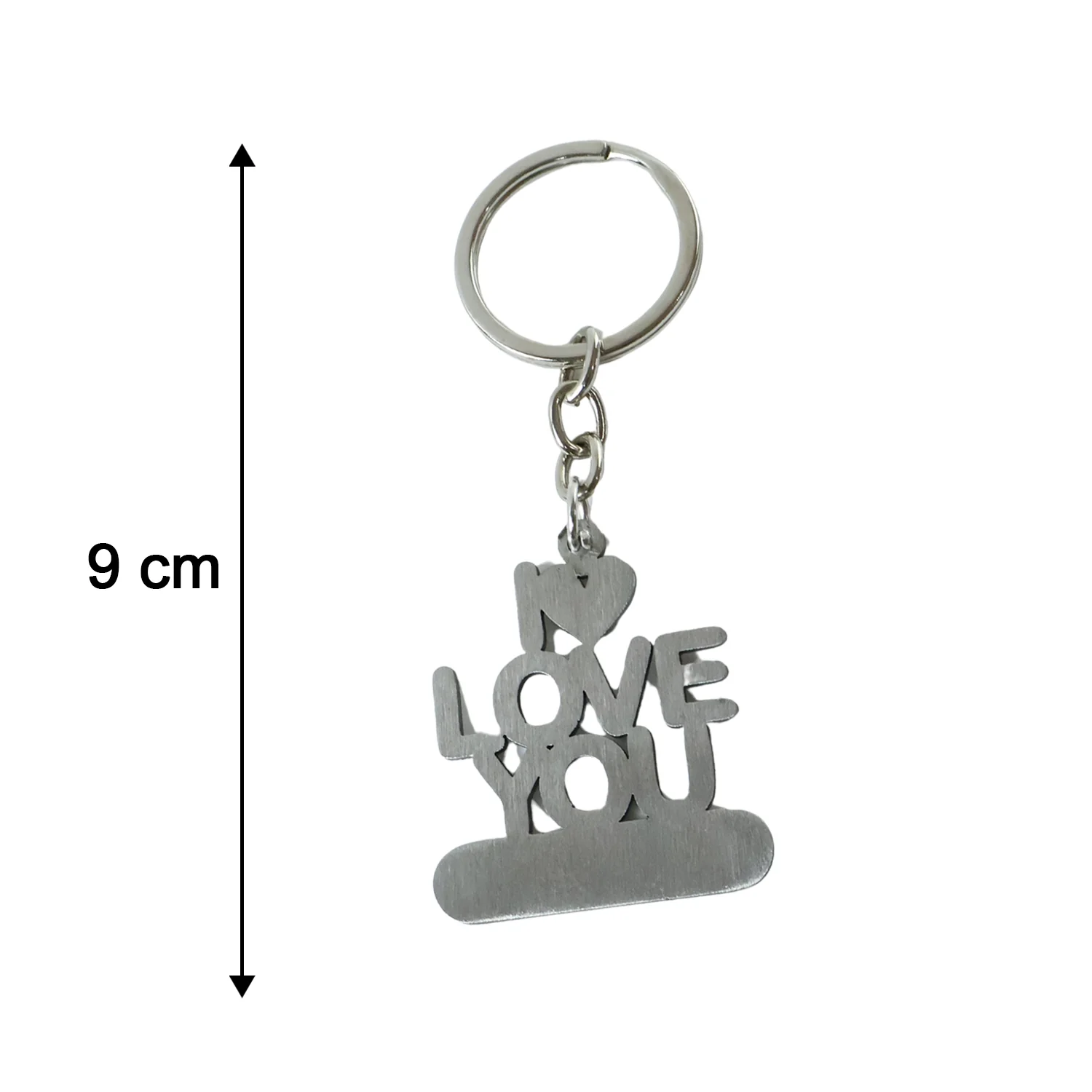 Premium Metal Love You Keychain 1 Pc - Image 8