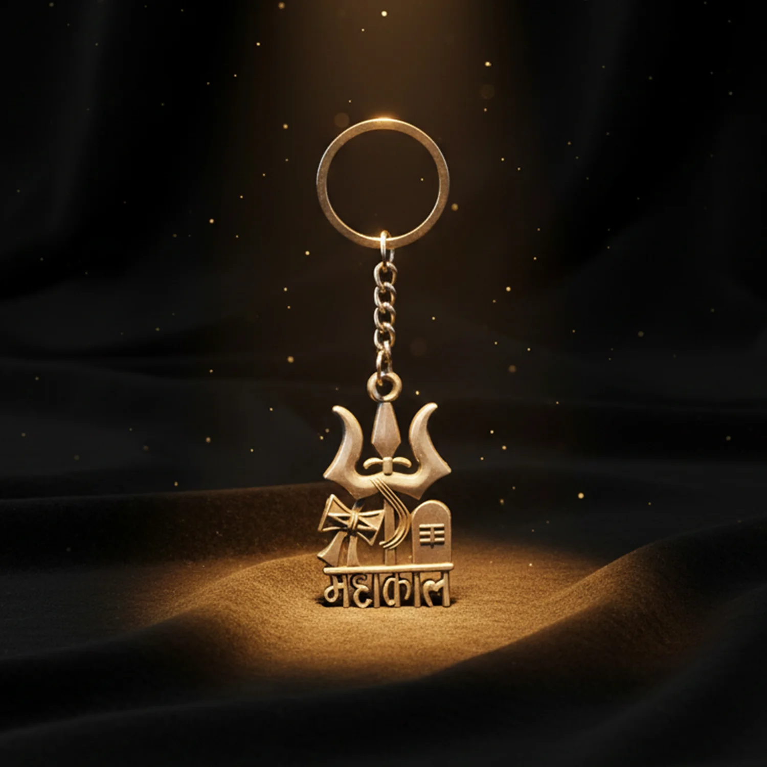 Premium Metal Mahakal Keychain (1 Pc) - Image 3