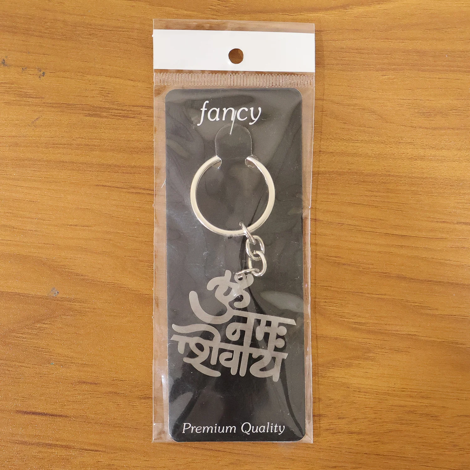 Premium Metal Om Namah Shivay Engraved Keychain 1 Pc - Image 8
