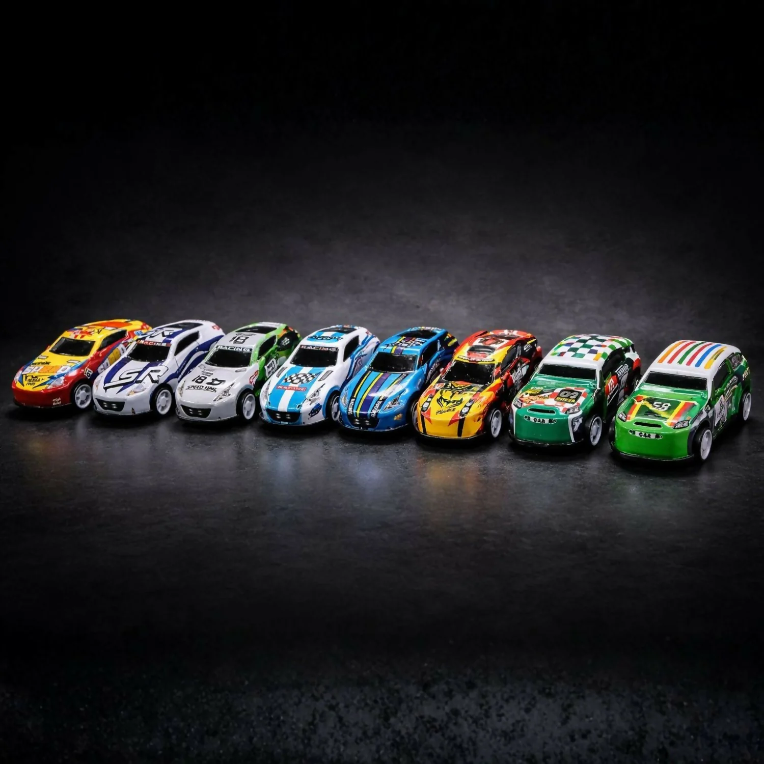 Premium metal racing car 10 pc set - Image 2