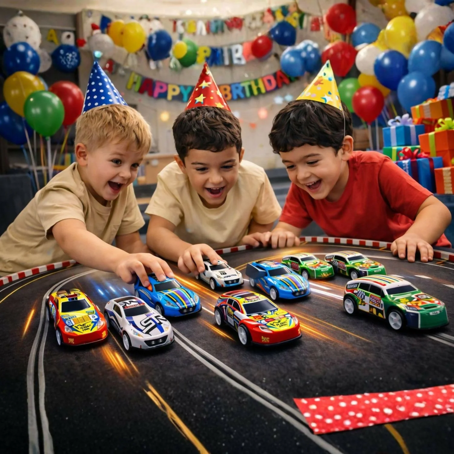 Premium metal racing car 10 pc set - Image 5