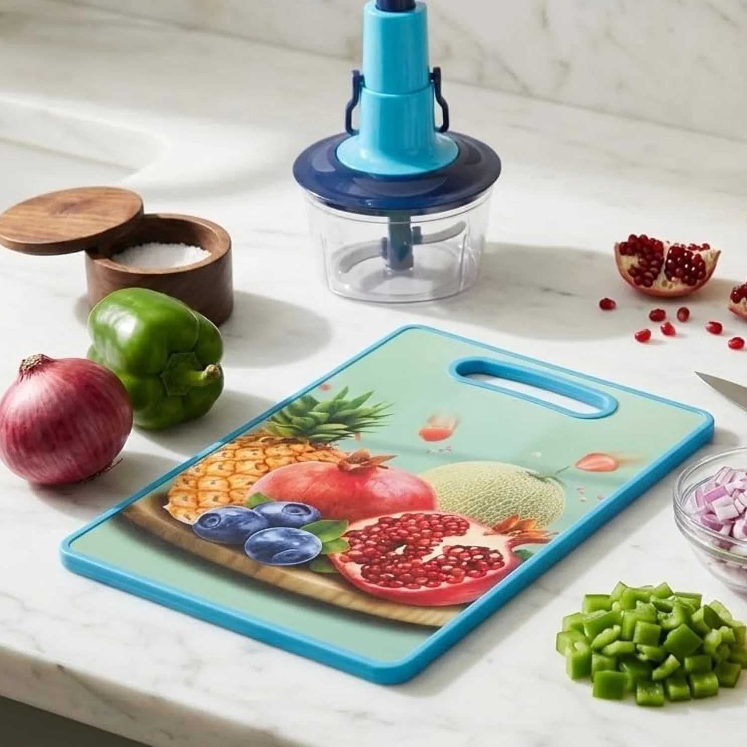Multipurpose Anti-Slip Cutting Board (1 Pc, 36x23 Cm) - Image 7