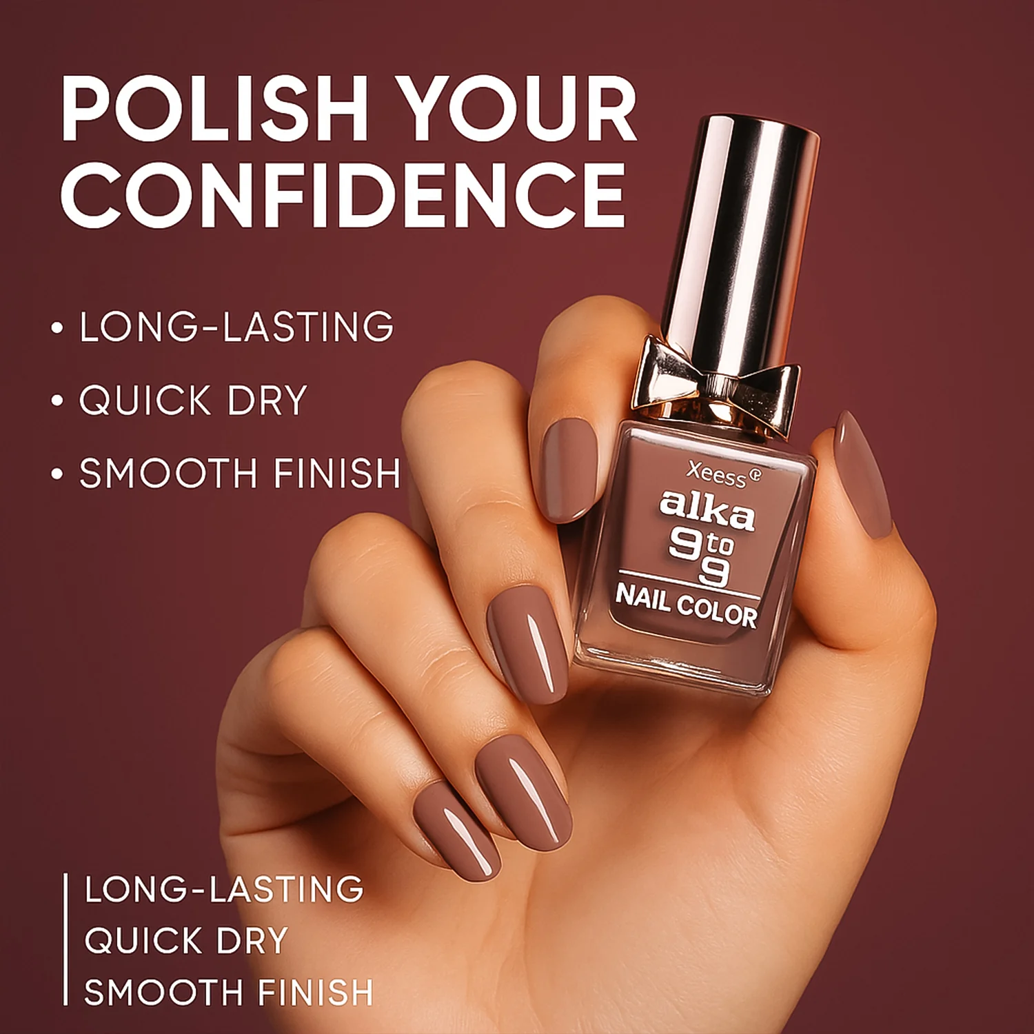 Premium Mix Color Nail Polish (9 ML / 1 Pc) - Image 3