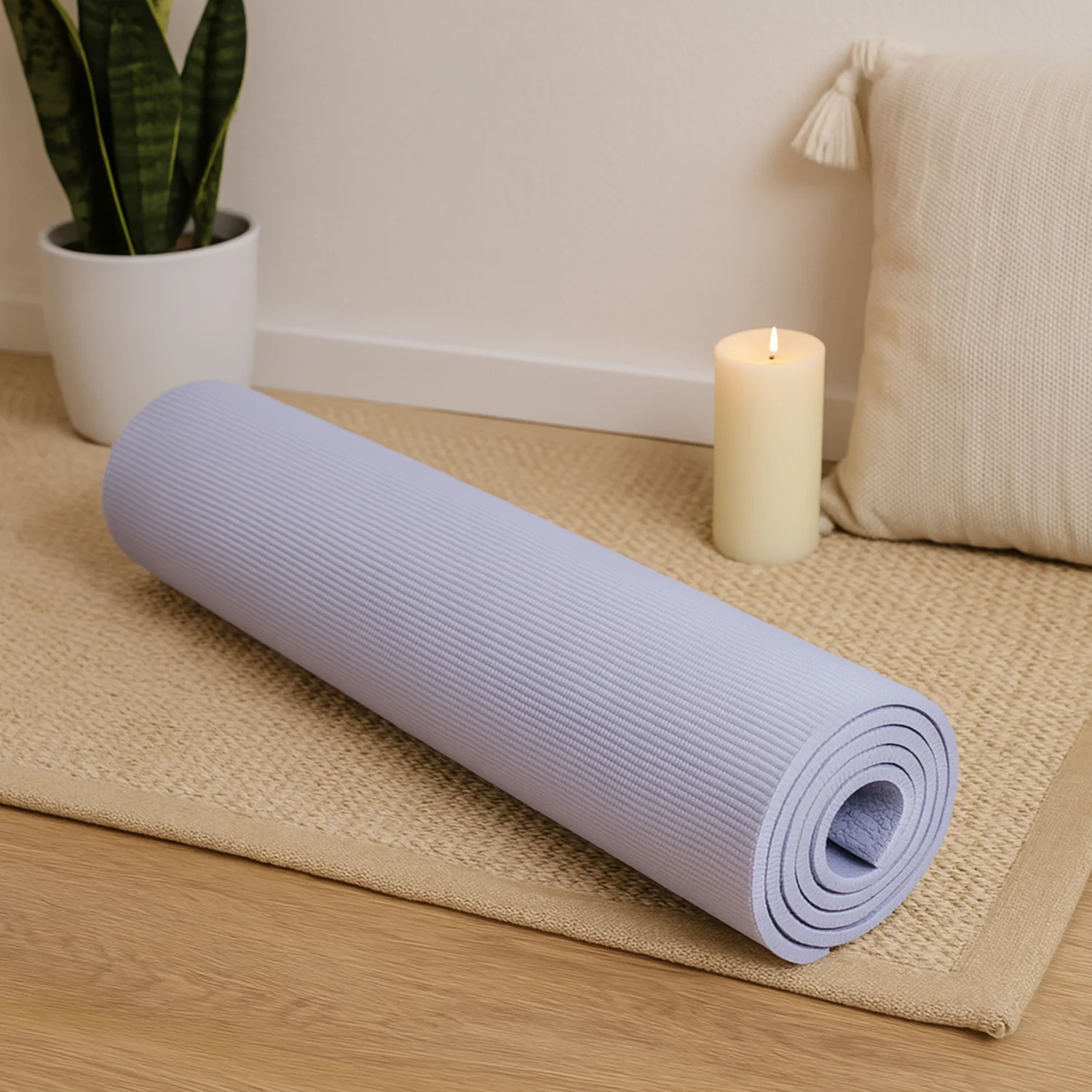 Premium Non-Slip Printed Yoga Mat (Mix Color – 1 Pc) - Image 8