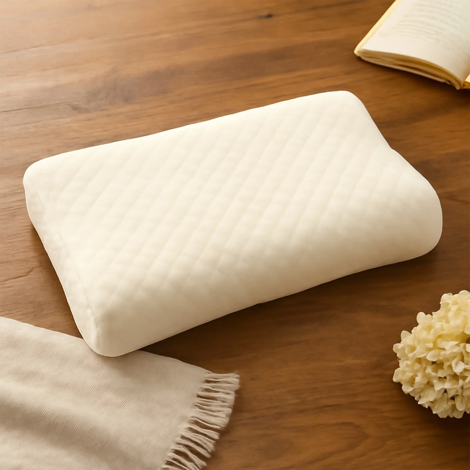 Premium Orthopedic Memory Foam Cervical Pillow (48x27CM / 1 Pc) - Image 6