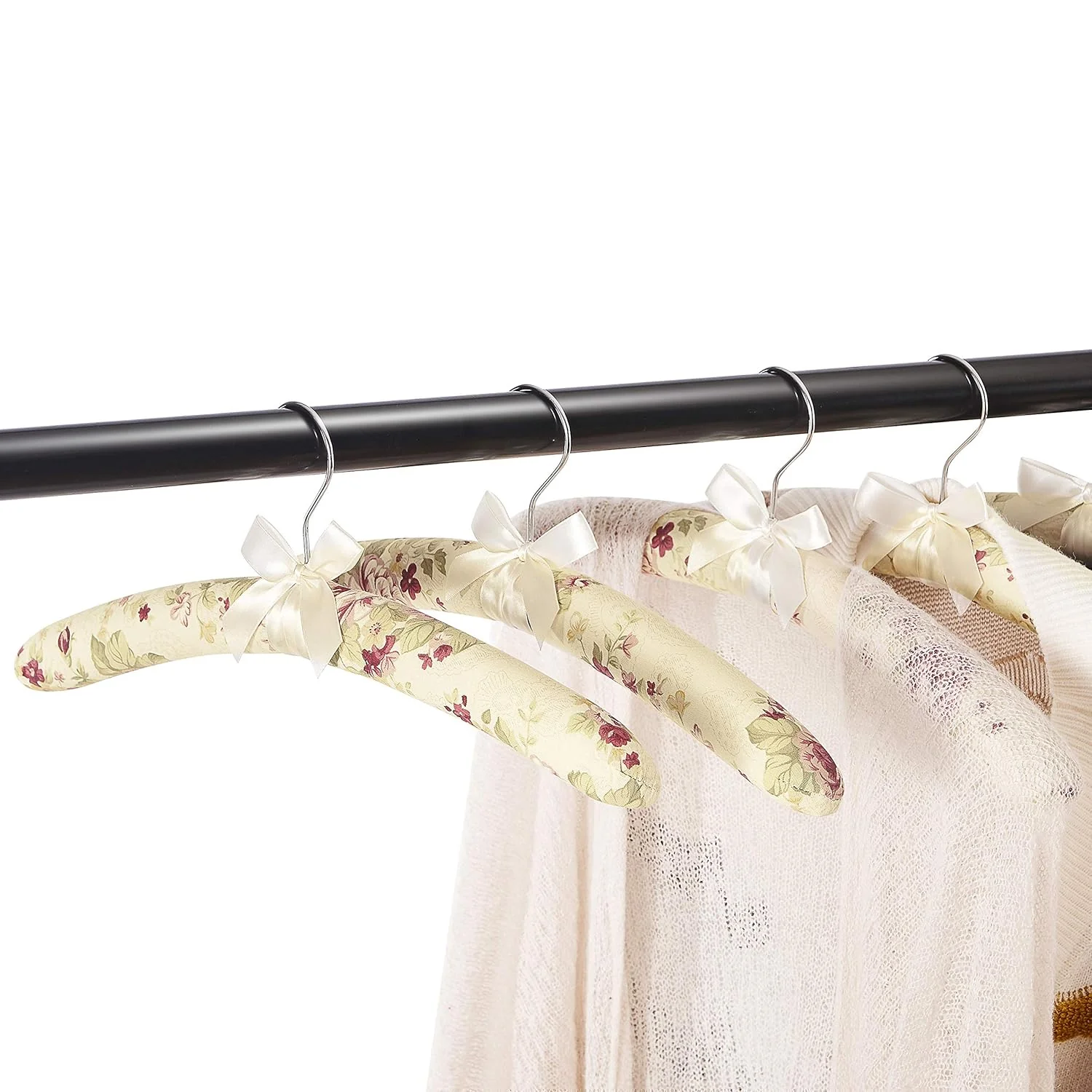 Premium Padded Floral Clothes Hanger (1 Pc) - Image 7