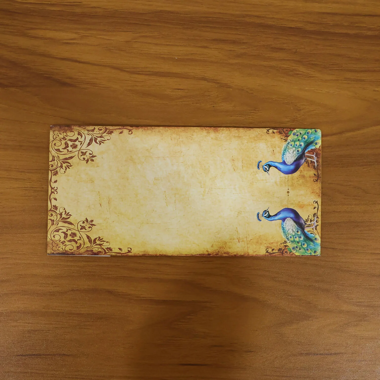 Premium Peacock Design Wedding Money Envelope Gift Cover Pack of 10 Pieces - Image 7