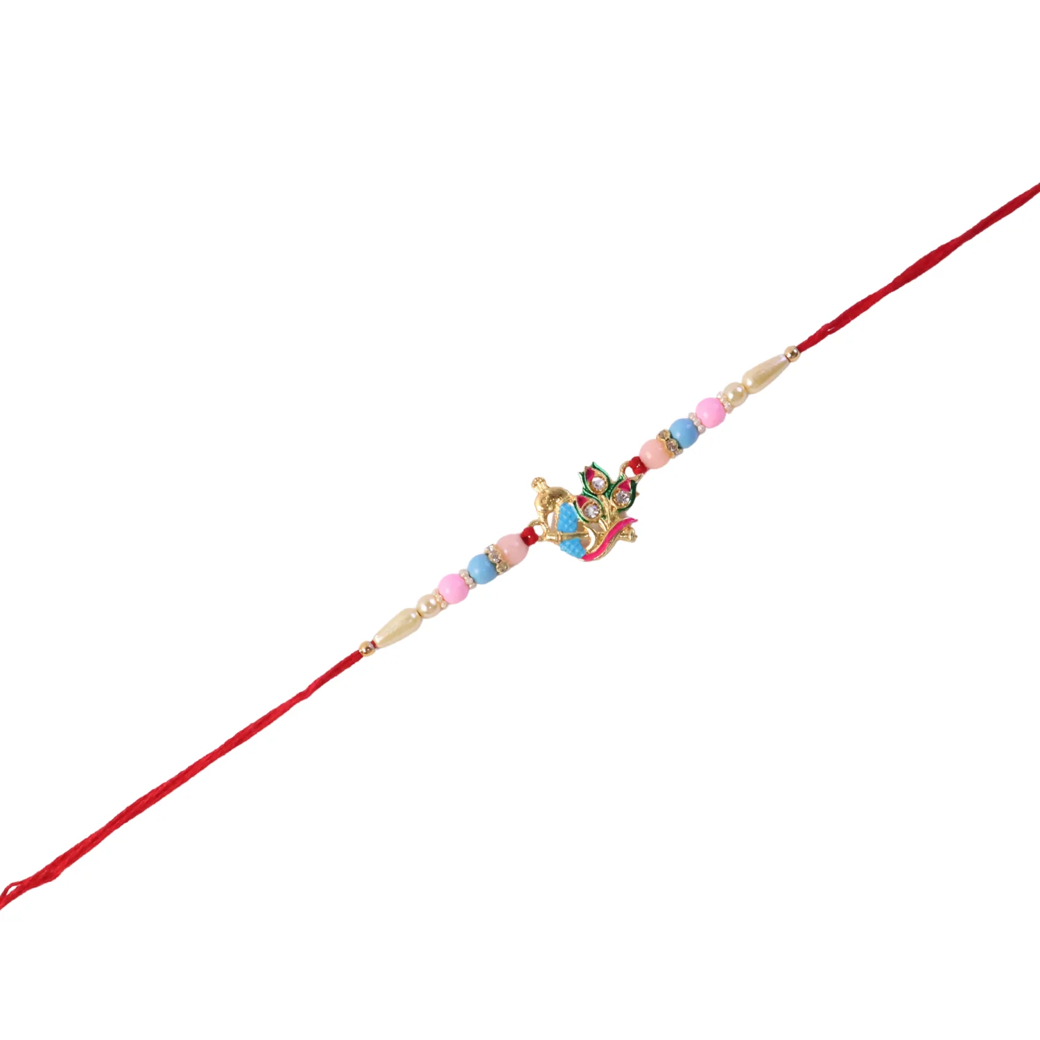 Premium Peacock Motif Designer Rakhi (1 Pc) - Image 6