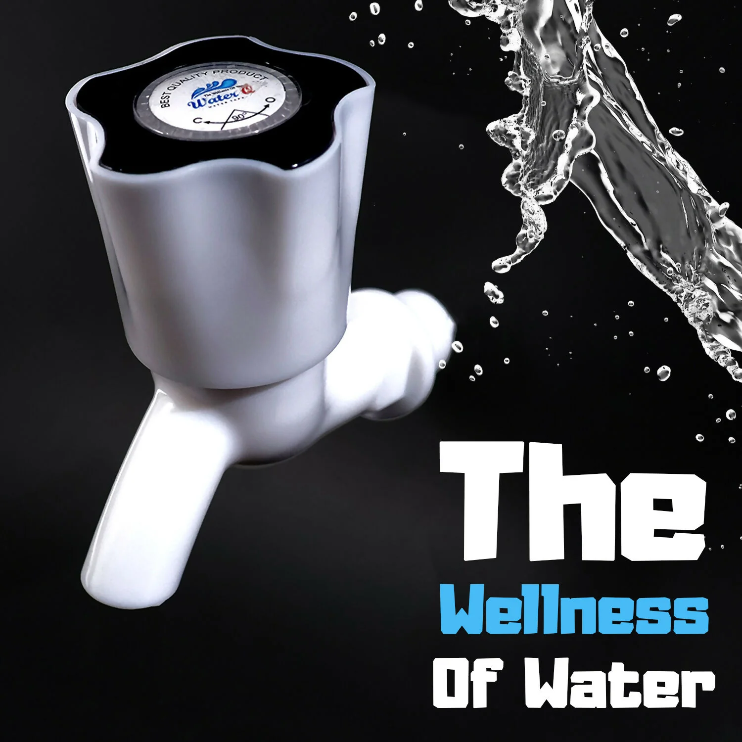 Premium Plastic Bib Cock Water Tap (1 Pc) - Image 2