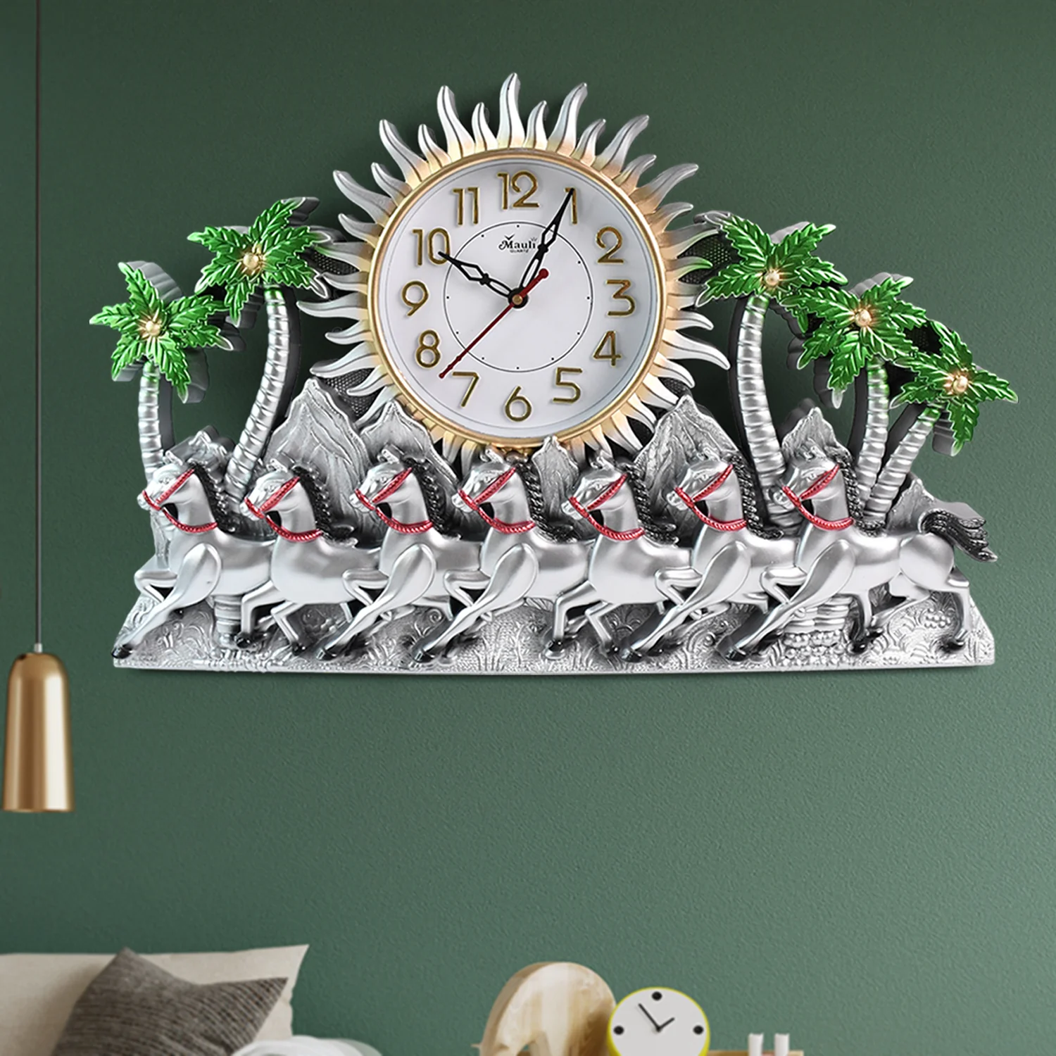 Premium Plastic Body Wall Clock (1 Pc) - Image 4