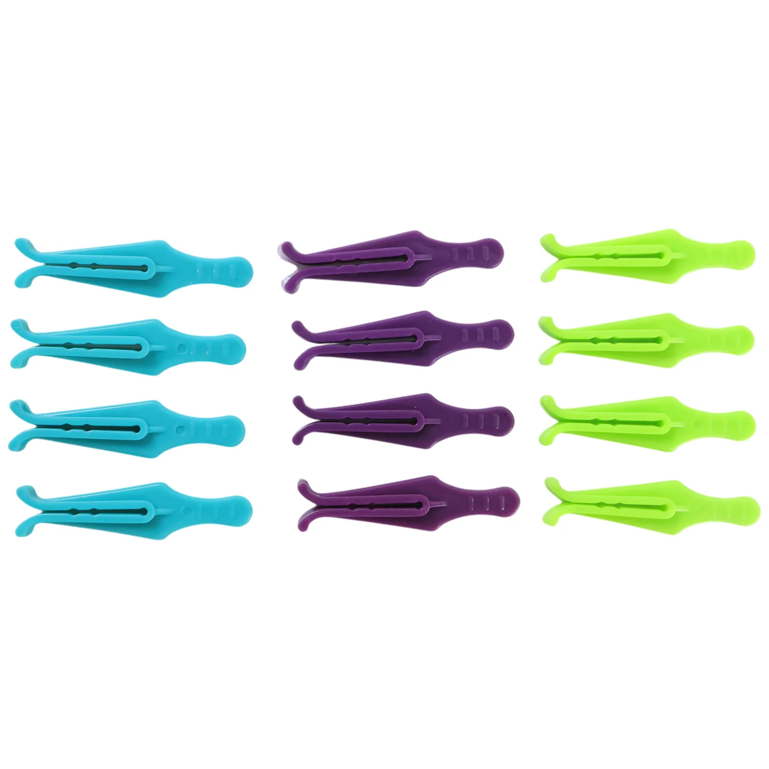 Premium Plastic Cloth Drying Clips Strong Laundry Cloth Pins (12 Pc) - Image 4