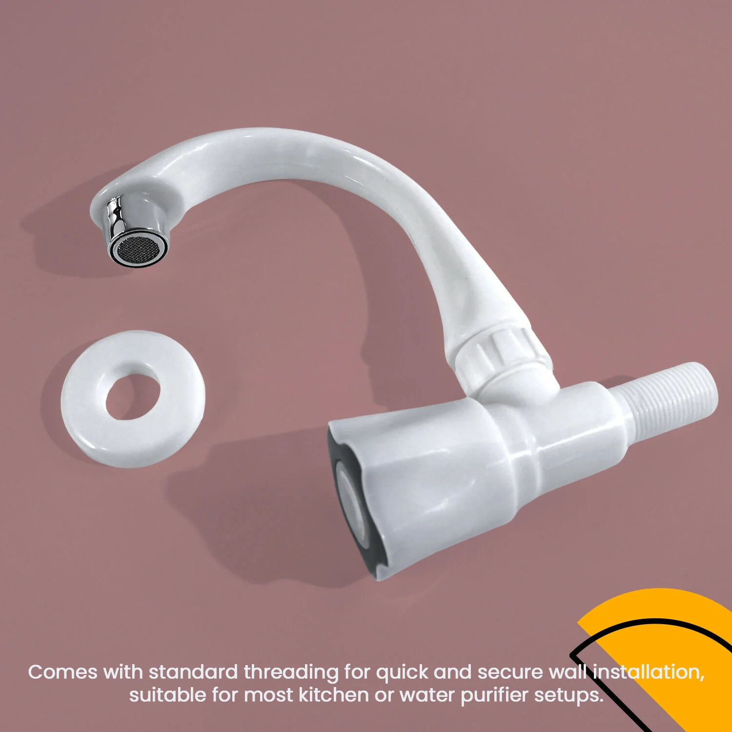 Premium Plastic Long Body Sink cock (1 Pc) - Image 2