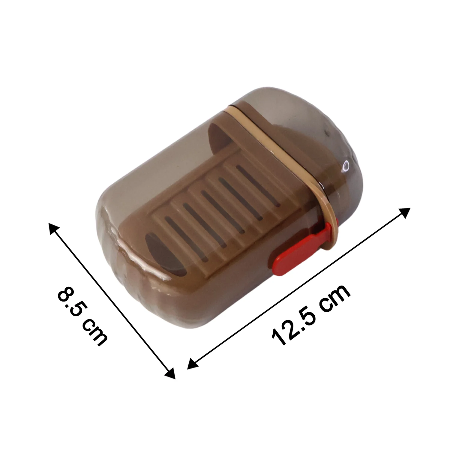 Premium Plastic Soap Box with Drain Tray & Protective Cover - Image 7