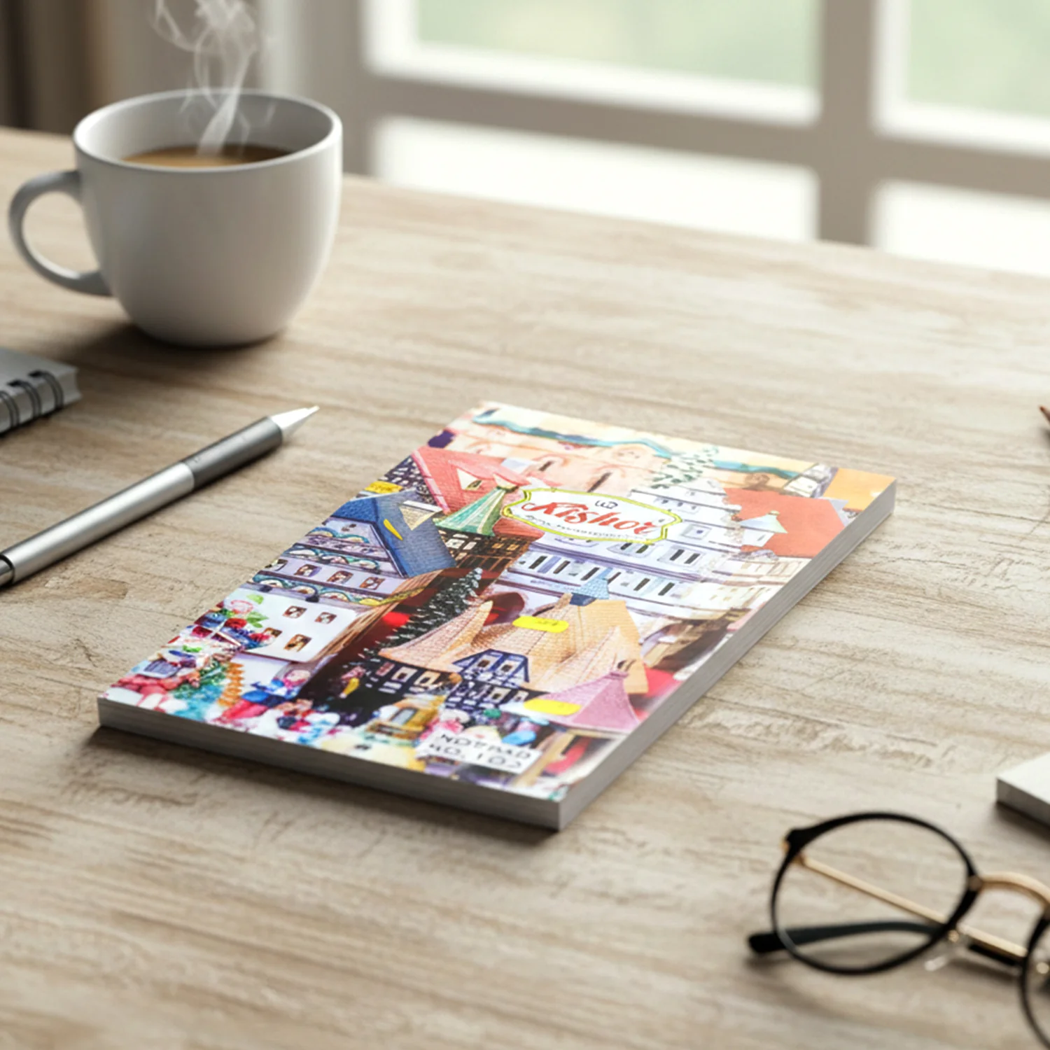 Premium Pocket Notebook – 80-Page Writing Notepad (165 × 105 mm, 1 Pc) - Image 6