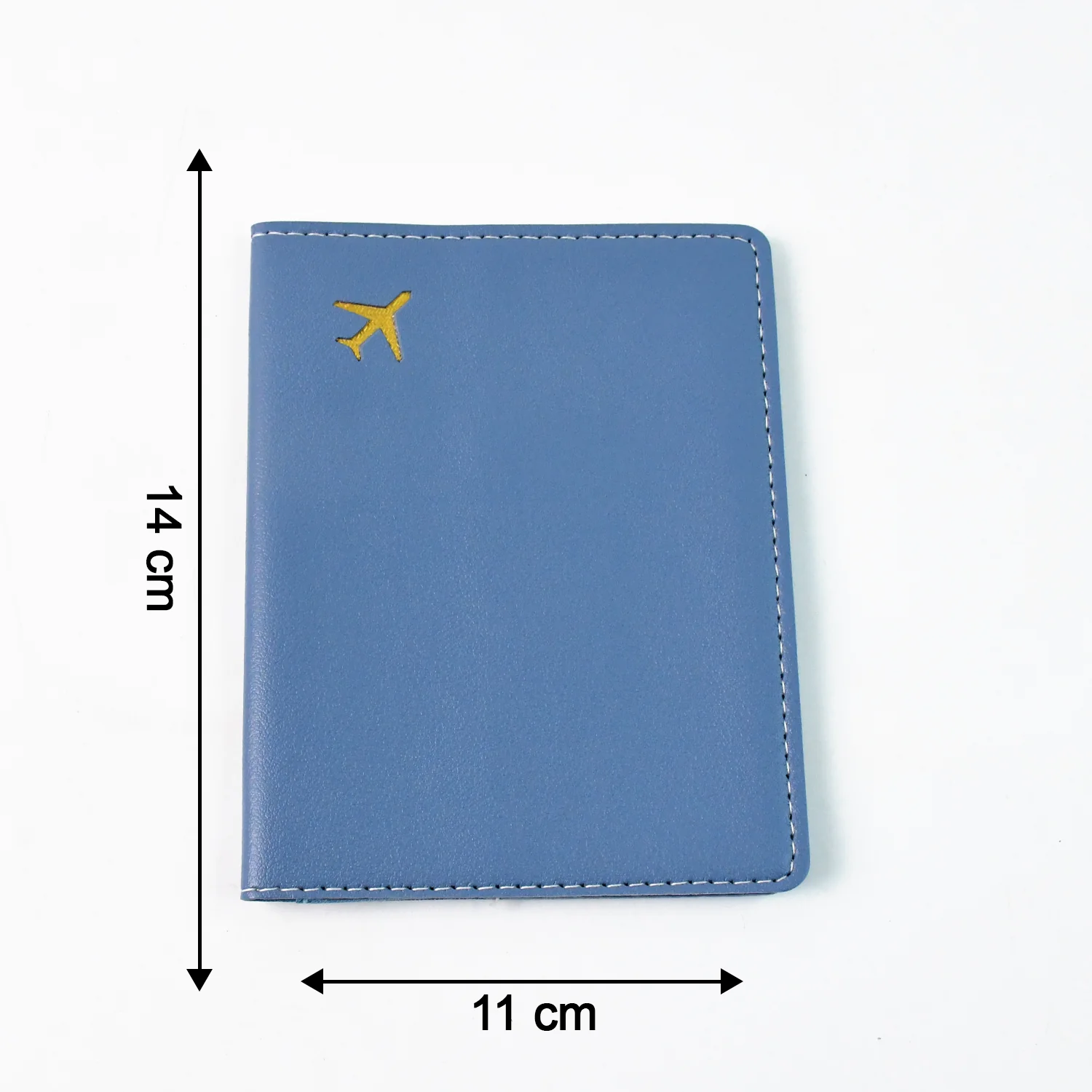 Premium PU Leather Passport Holder with Card Slots (1 Pc) - Image 4