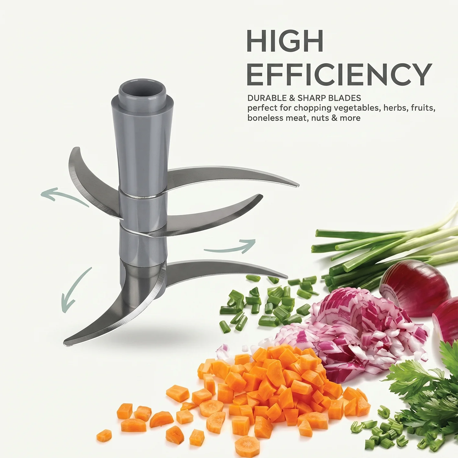 Premium Push Chopper 1100 ML - Image 3