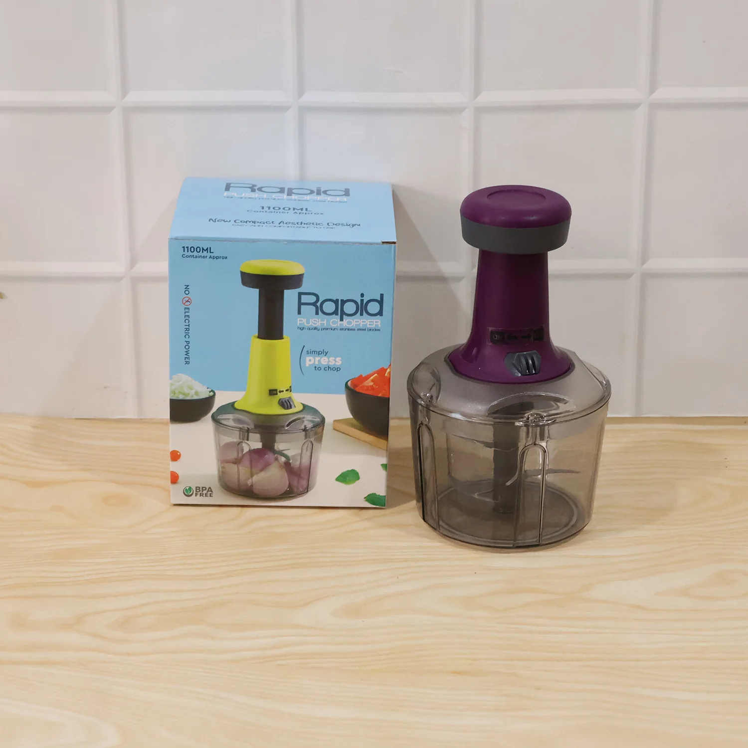 Premium Push Chopper 1100 ML - Image 9