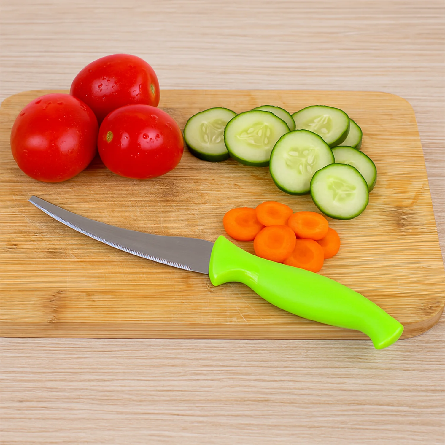 Premium Quality Multipurpose Kitchen Knife with Soft Ergonomic Handle (1 Pc) - Image 3