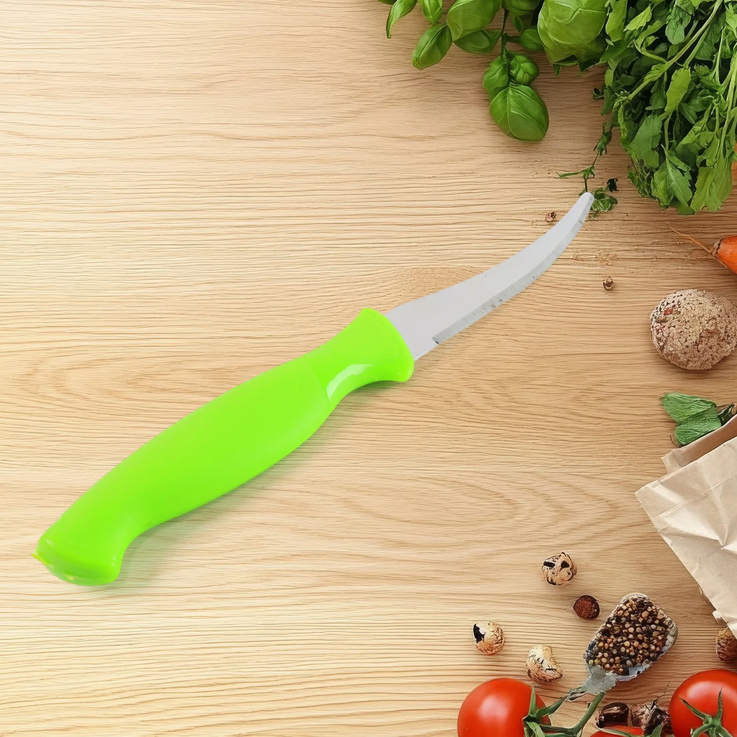 Premium Quality Multipurpose Kitchen Knife with Soft Ergonomic Handle (1 Pc) - Image 6