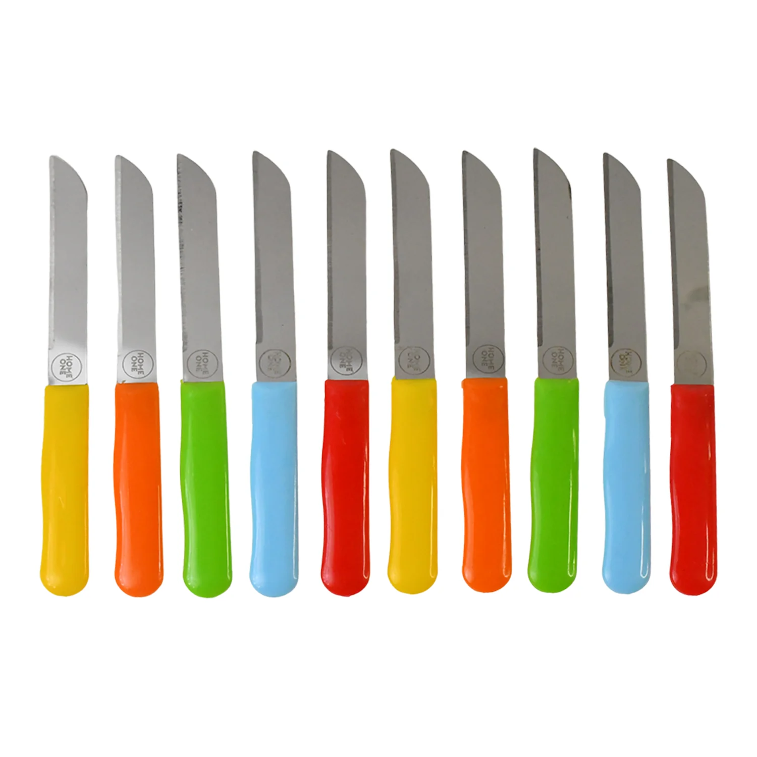 Premium Quality Stainless Steel Handle Plain Knife (10 Pc / 1 Set) - Image 5