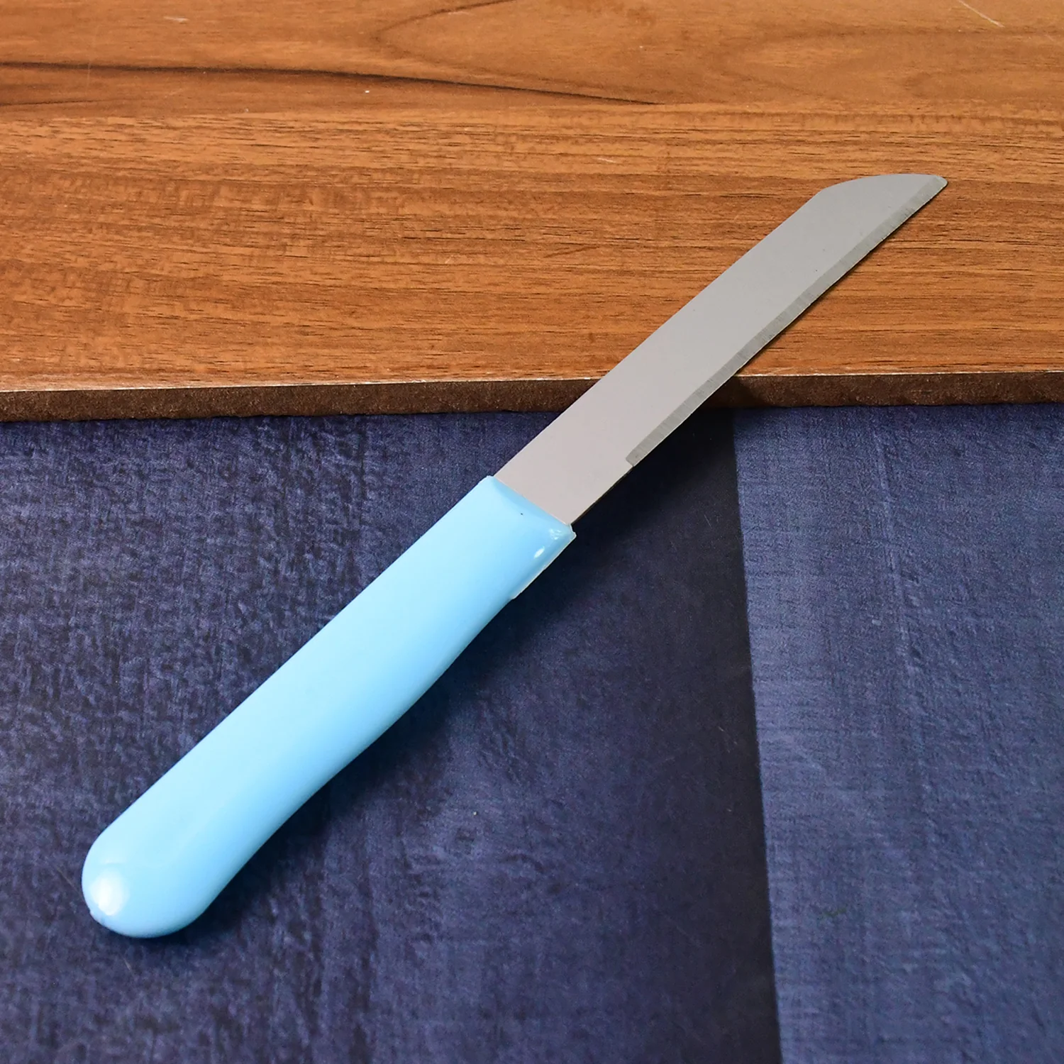 Premium Quality Stainless Steel Handle Plain Knife (10 Pc / 1 Set) - Image 6