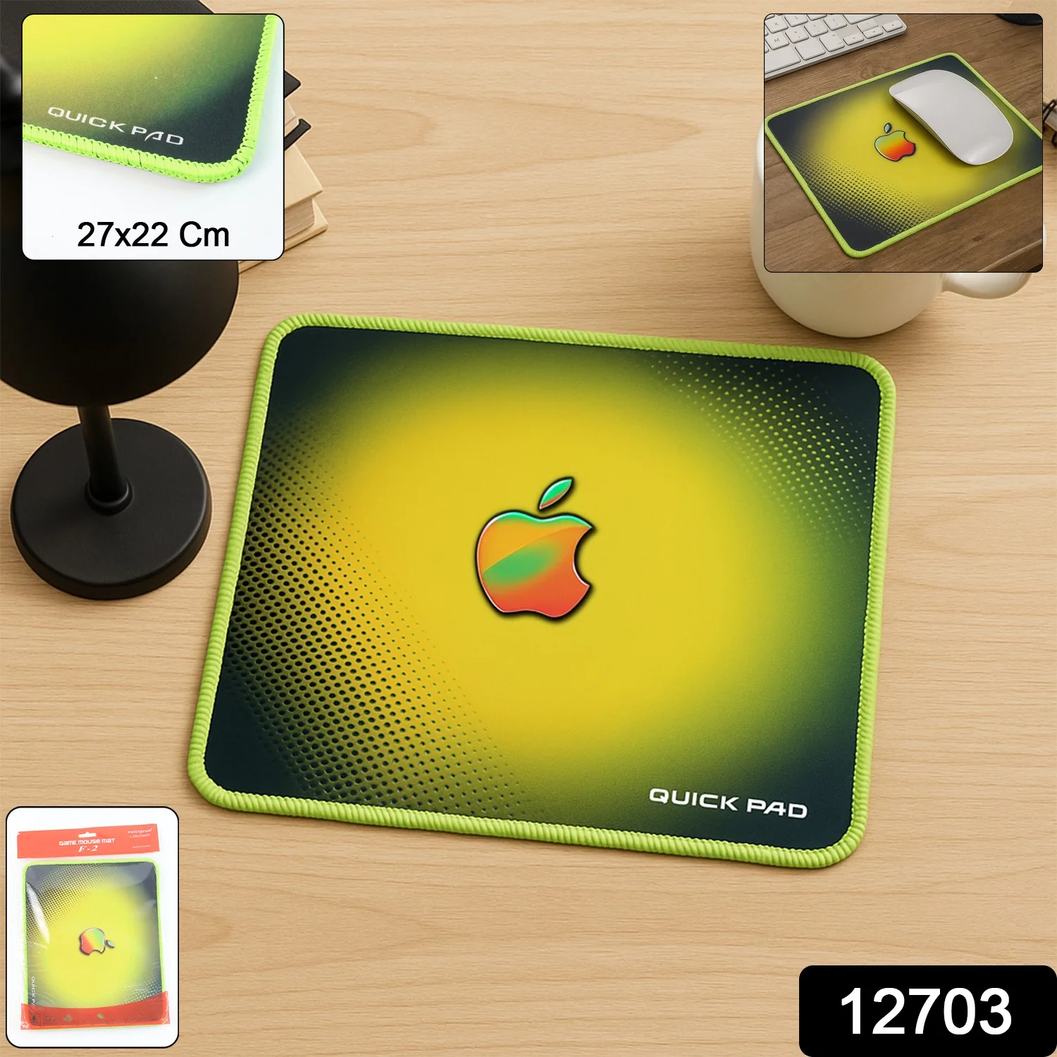 Premium Quick Non-Slip Gaming Mouse Pad (27x22 CM / 1 Pc) - Image 2