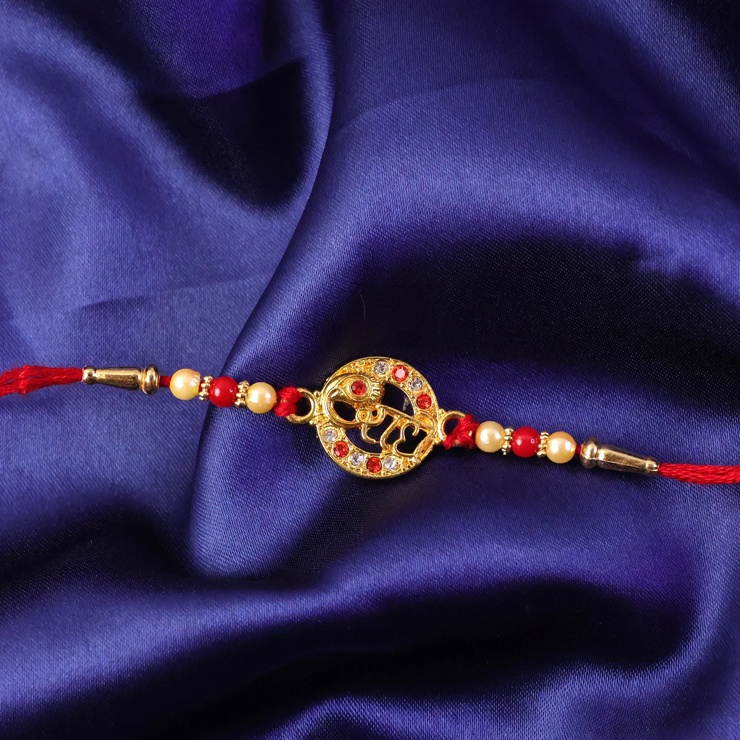 Premium Radhe Name Designer Rakhi (1 Pc) - Image 5