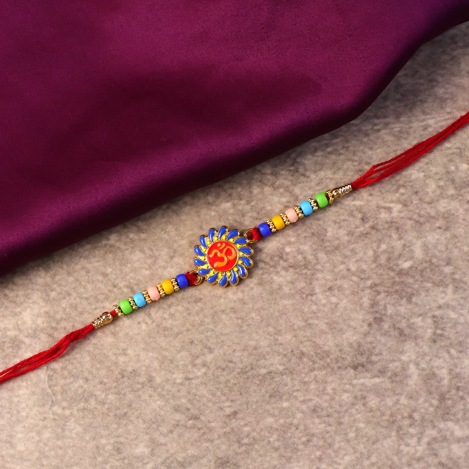 Premium Rakhi with OM Symbol (1 Pc) - Image 3