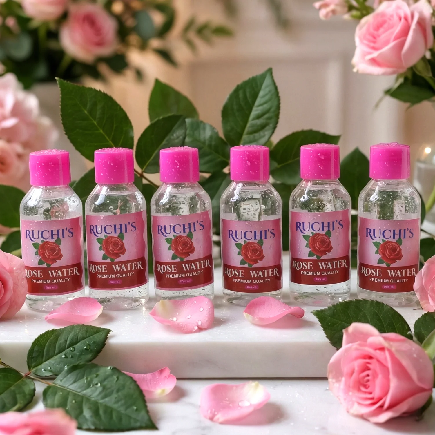 Premium Rose Water Face Cleanser (6 Pc, 100 ML Each) - Image 5