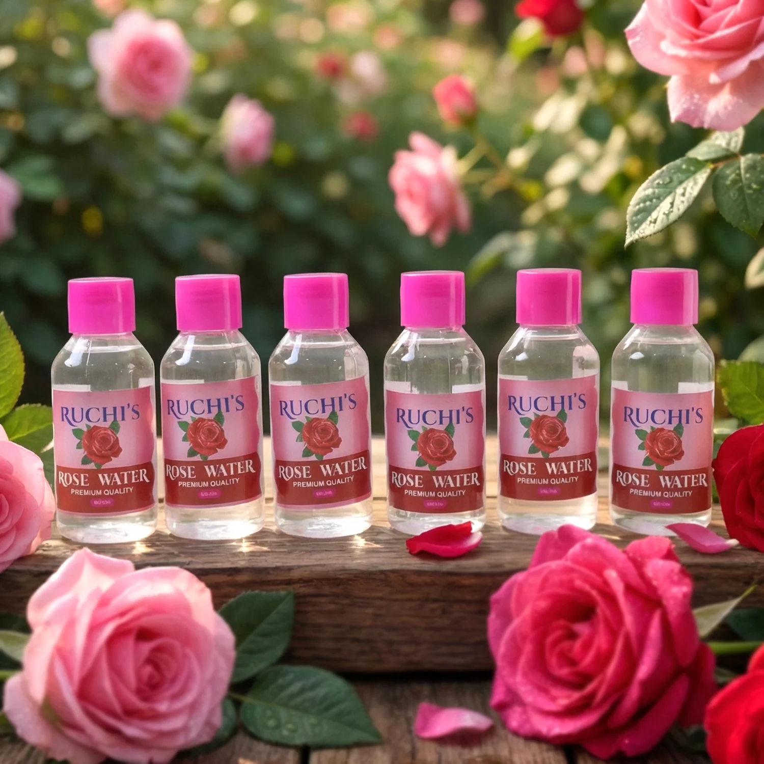 Premium Rose Water Face Cleanser (6 Pc, 100 ML Each) - Image 6