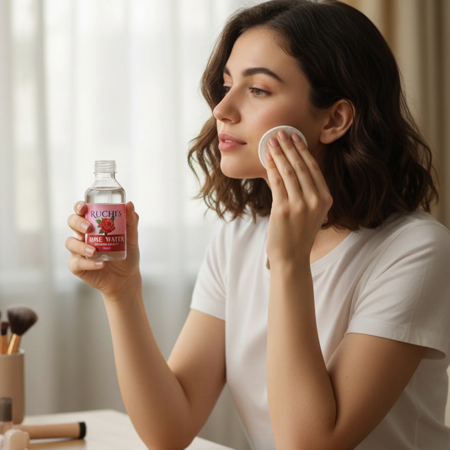 Premium Rose Water Skin Toner and Face Mist (1 Pc, 100 ML) - Image 3