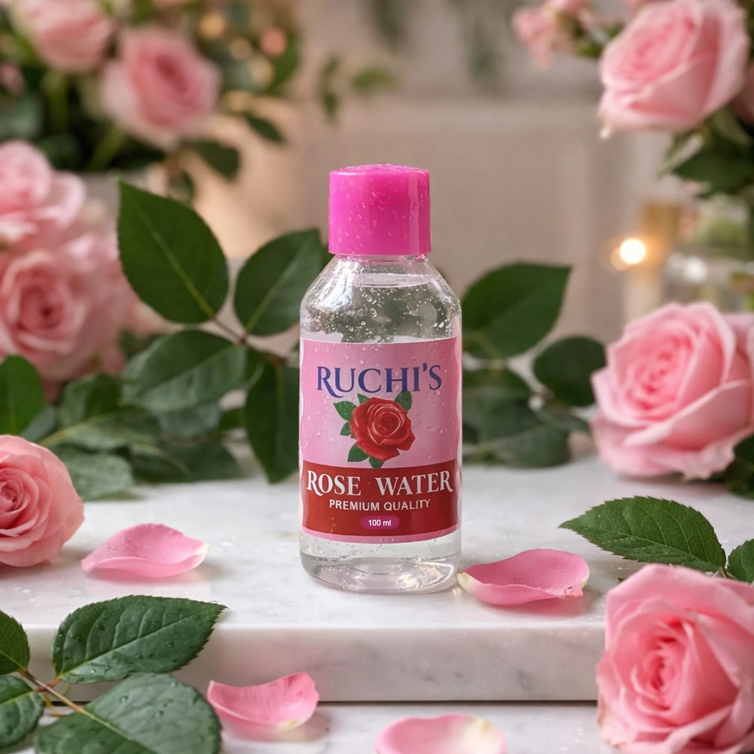 Premium Rose Water Skin Toner and Face Mist (1 Pc, 100 ML) - Image 5