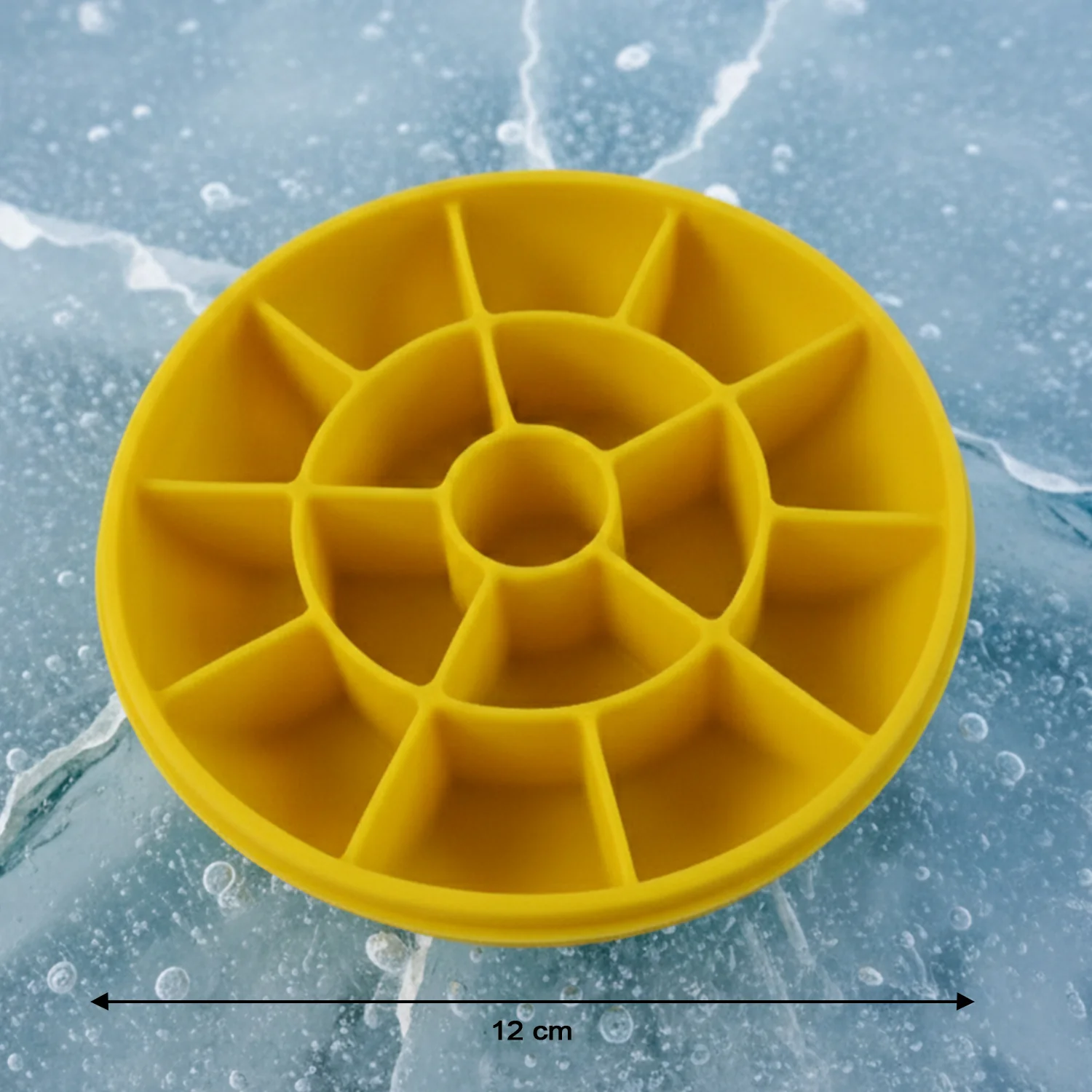 Premium Round Ice Cube Tray with Lid (1 Pc) - Image 6