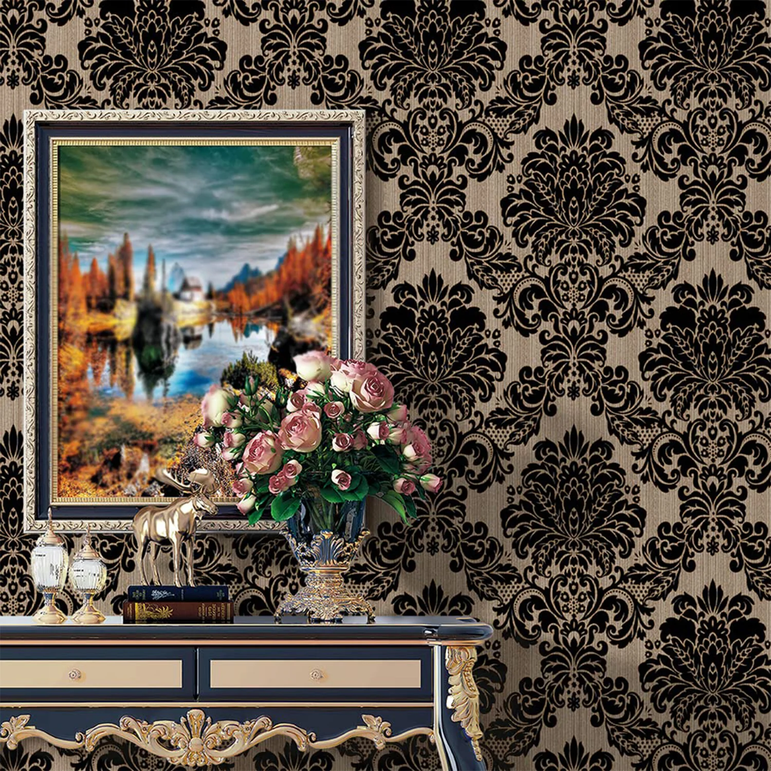 Premium Self-Adhesive Decorative Wallpaper Roll (1 Pc) - Image 4