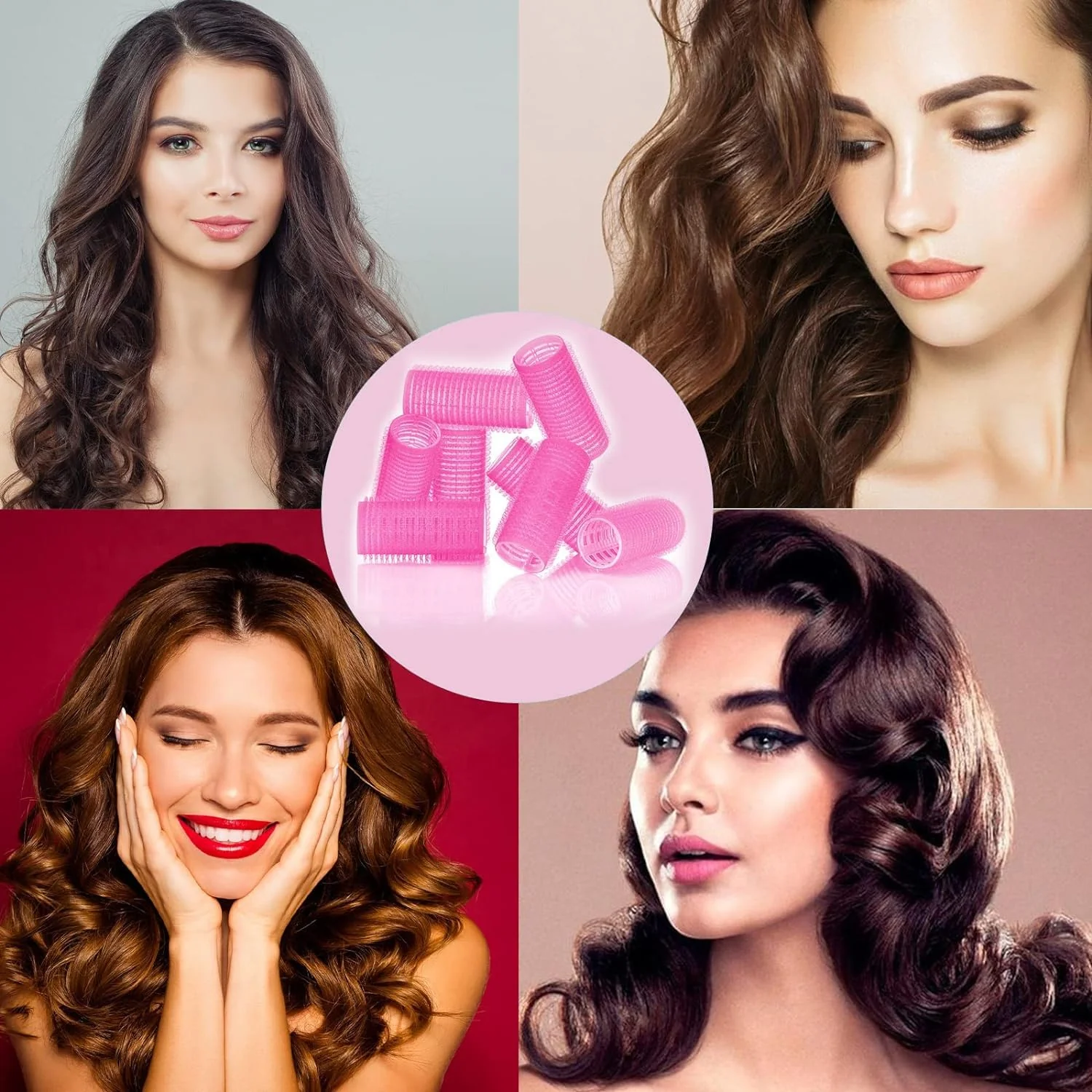 Premium Self-Grip Hair Rollers (6 Pc / Set ) - Image 4