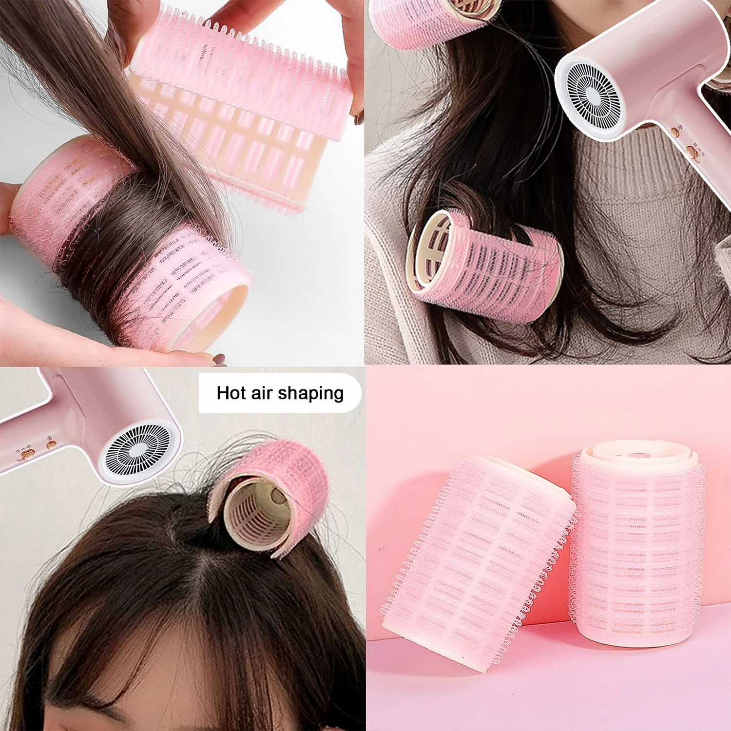 Premium Self-Grip Hair Styling Velcro Rollers Set - Image 3