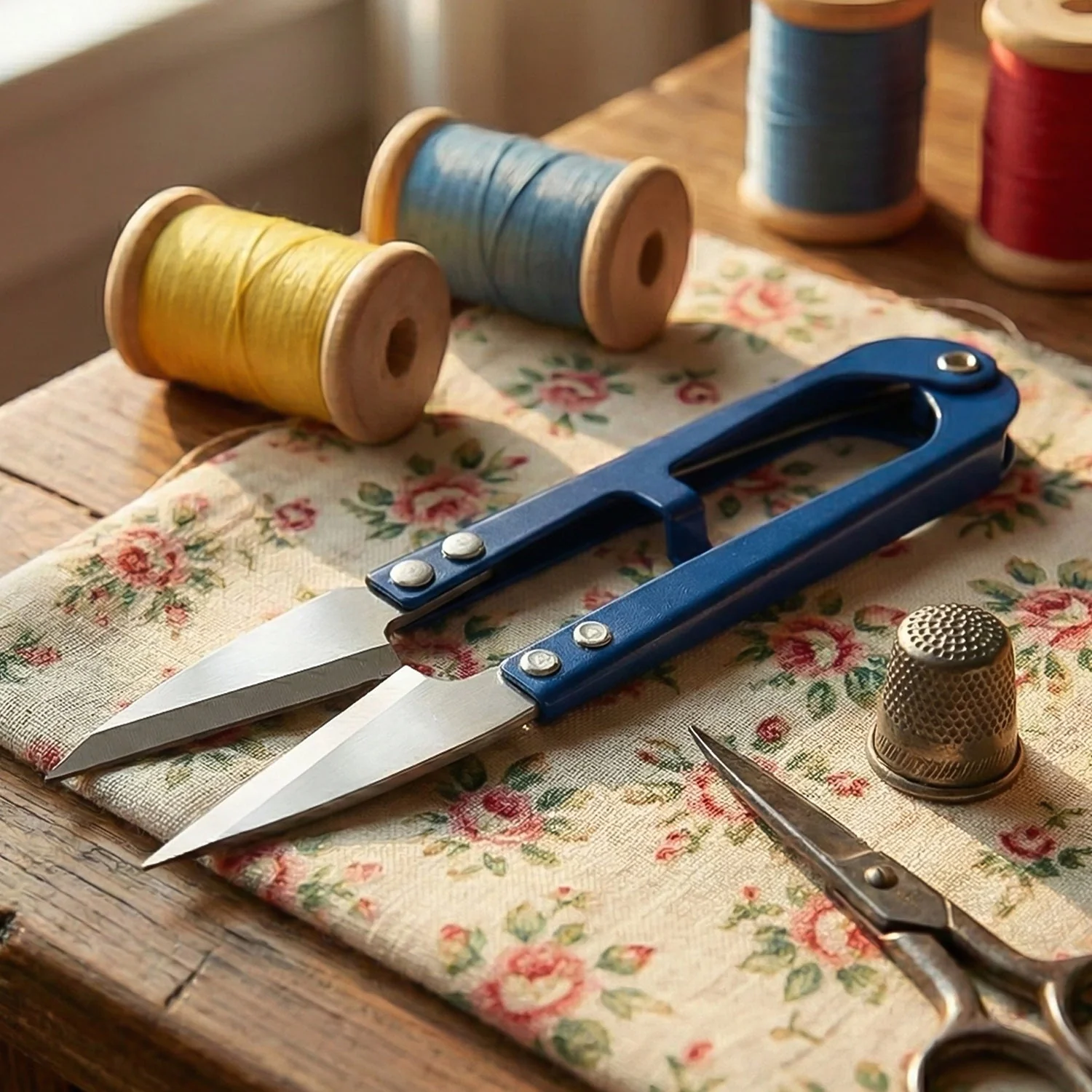 Premium Sewing Scissors with Ergonomic Handle (1 Pc) - Image 6