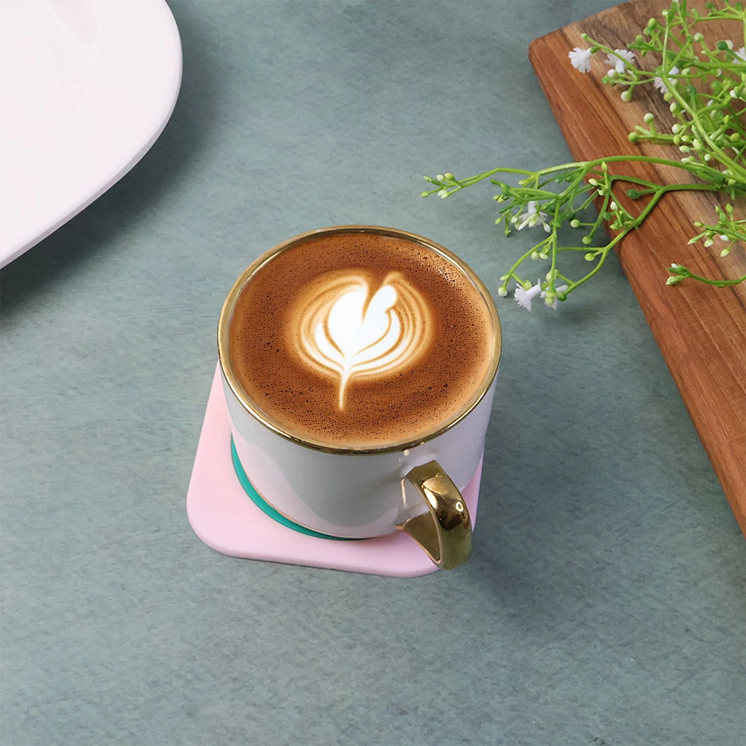Premium Silicone Drink Coaster (1 Pc, 8×8 cm / Mix Design) - Image 6